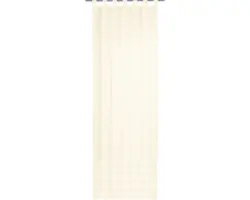 Schlaufenschal Karo-Voile beige 140x255 cm