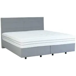 Boxspringbett 180/200 cm in Grau