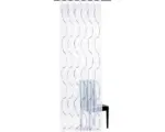 Hornbach Schlaufenschal Serpentine grau 140x255 cm