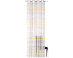 Ösenschal Sweet Love Stripe apricot 140x255 cm