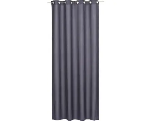 Ösenschal Lino violett 140x255 cm