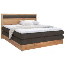 Boxspringbett 160/200 cm in Dunkelbraun