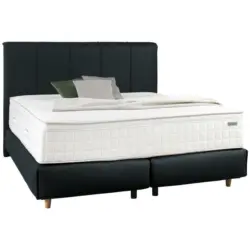 Boxspringbett 180/200 cm in Anthrazit