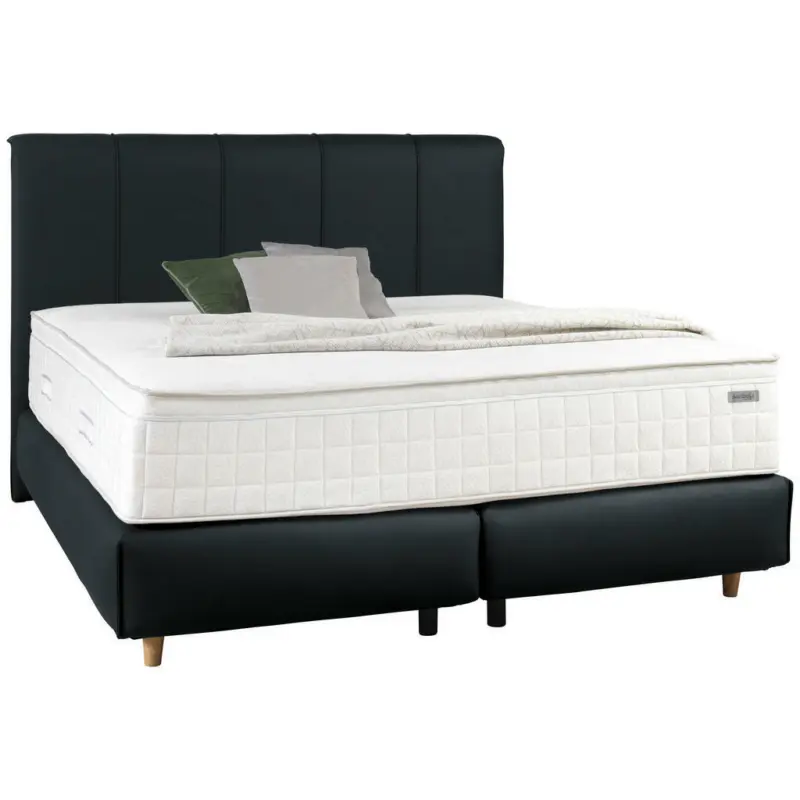 Boxspringbett 180/200 cm in Anthrazit