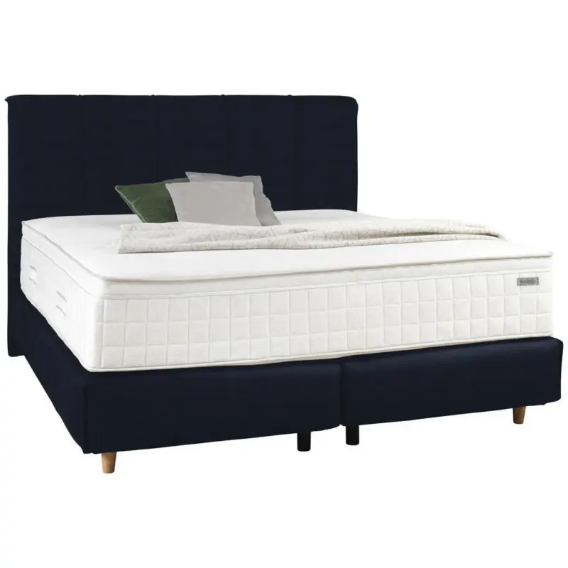 Boxspringbett 180/200 cm in Schwarz