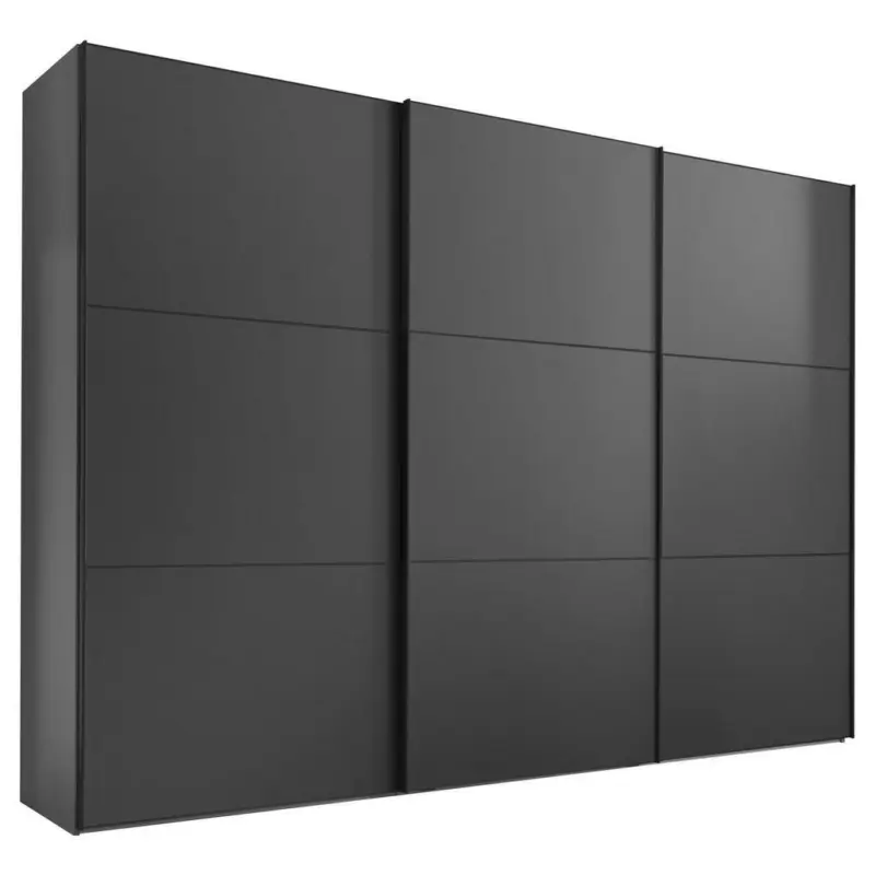 Schwebetürenschrank in Anthrazit