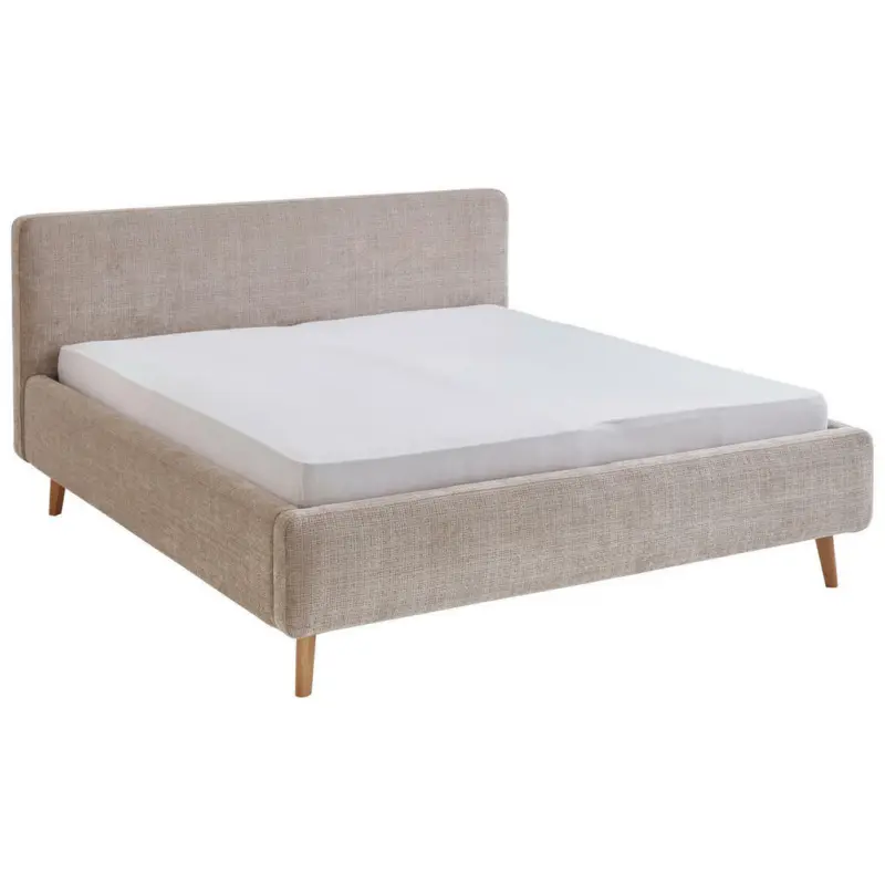 Polsterbett 180/200 cm in Beige