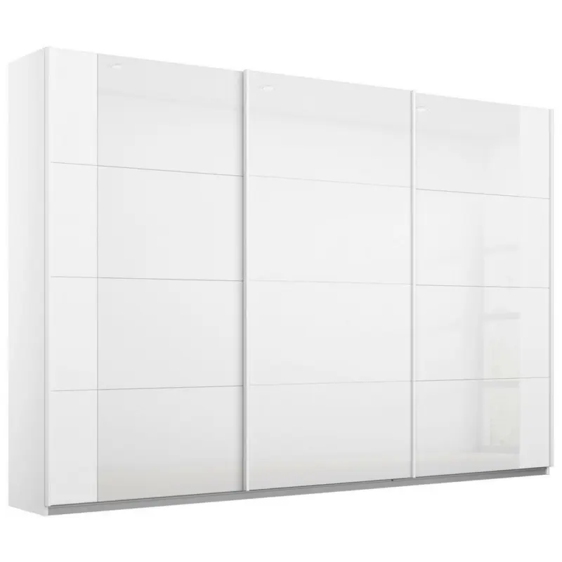 Schwebetürenschrank in Weiß