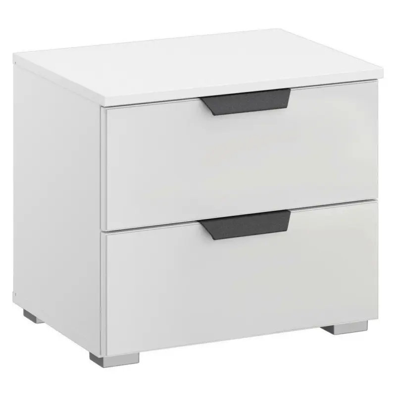 Nachtk&auml;stchen in Wei&szlig;