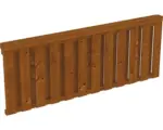 Hornbach Brüstung Deckelschalung SKAN HOLZ 220x84 cm nussbaum