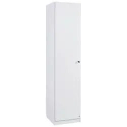 Dreht&uuml;renschrank in Wei&szlig;