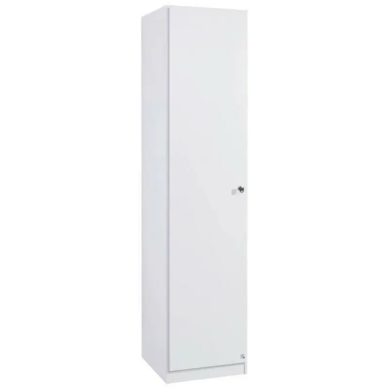 Dreht&uuml;renschrank in Wei&szlig;