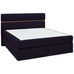 Boxspringbett 180/200 cm in Schwarz