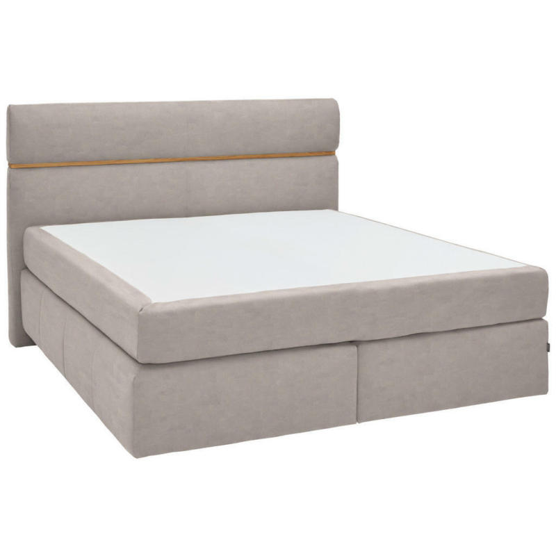 Boxspringbett 180/200 cm in Grau