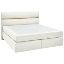 Boxspringbett 180/200 cm in Wei&szlig;