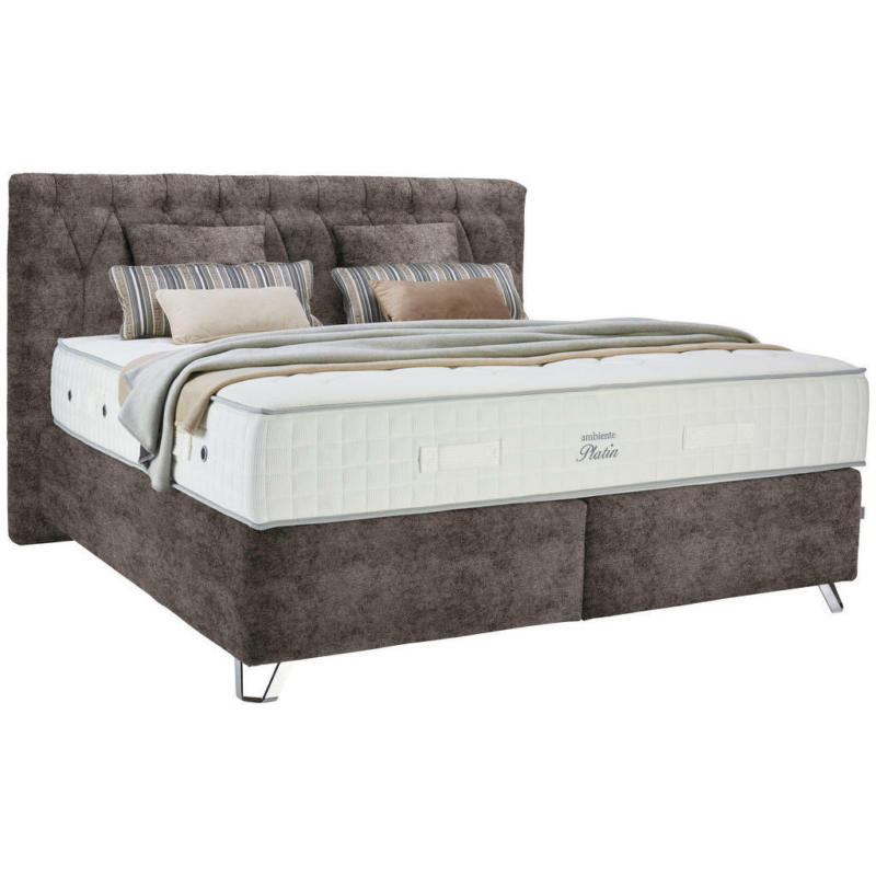 Boxspringbett 180/200 cm in Braun