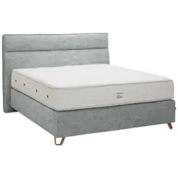 Boxspringbett 200/200 cm in Grau