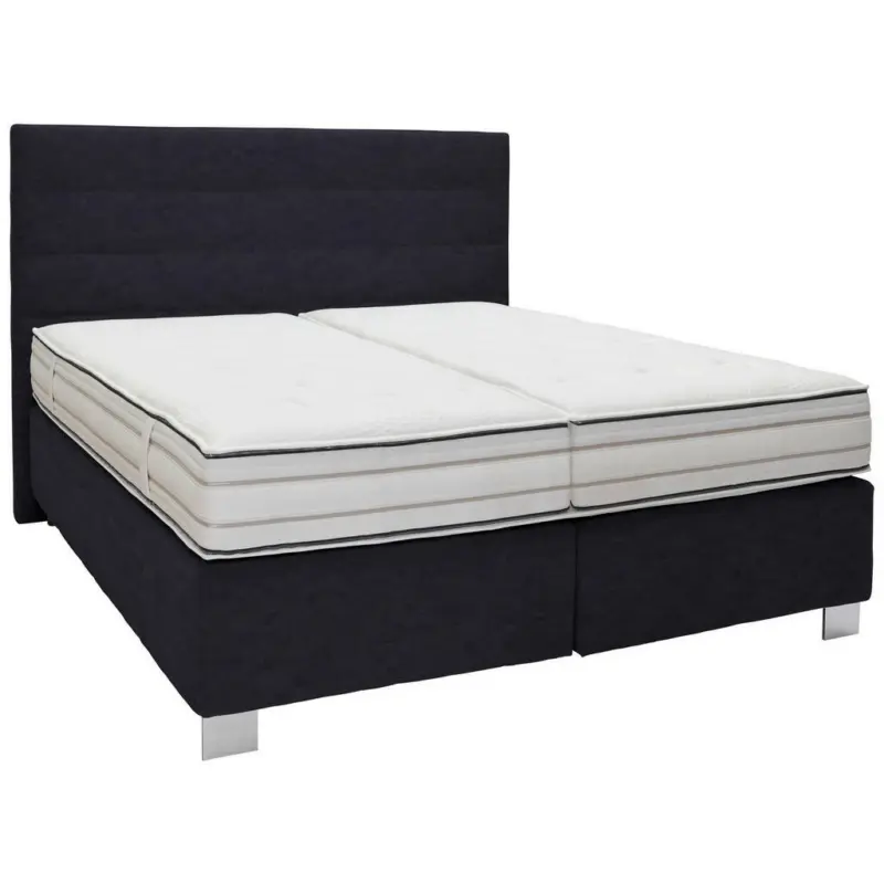 Boxspringbett 180/200 cm in Graphitfarben