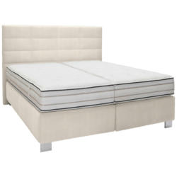 Boxspringbett 180/200 cm in Creme