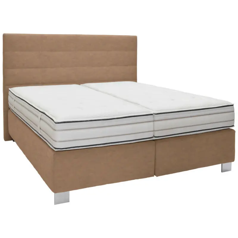 Boxspringbett 180/200 cm in Sandfarben