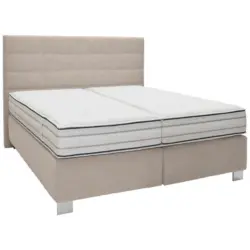 Boxspringbett 180/200 cm in Beige