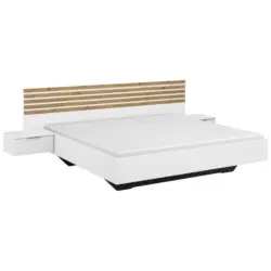 Bettanlage 180/200 cm in Weiß