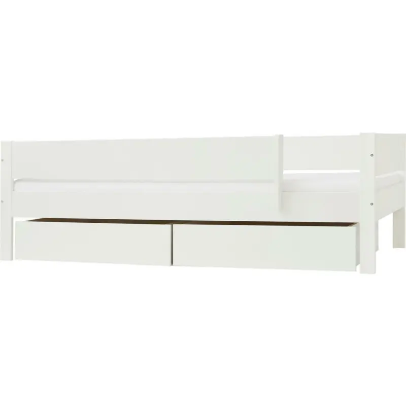 Bett 90/200 cm in Weiß