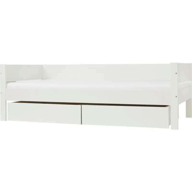 Bett 90/200 cm in Weiß