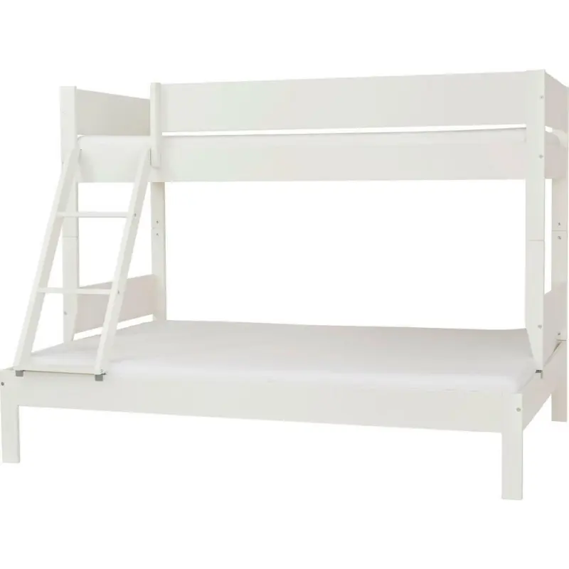 Etagenbett 90-140/200 cm Weiß