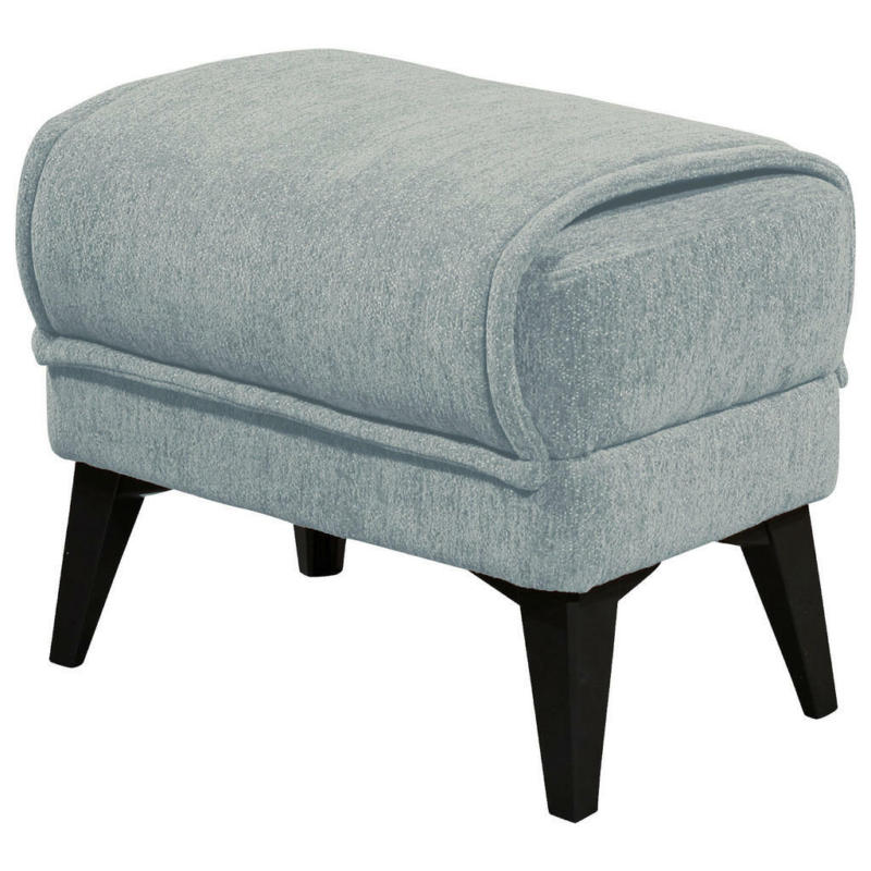 Hocker in Textil, Holzwerkstoff Mintgrün