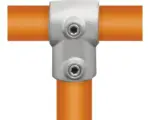 Hornbach Buildify T-Stück kurz Rohrverbinder für Gerüstrohr aus Stahl Ø 33 mm