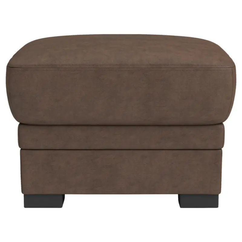 Hocker in Textil Braun