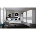 XXXLutz Lauterach - Ihr Möbelhaus bei Bregenz Schlafzimmer 180/200 cm in Weiß, Hellgrau