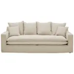 XXXLutz Lauterach - Ihr M&ouml;belhaus bei Bregenz Dreisitzer-Sofa in Flachgewebe, Boucl&eacute; Beige