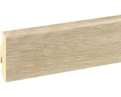 SKANDOR Sockelleiste Eiche creme FOEI866 FU60L 19 x 58 x 2400 mm