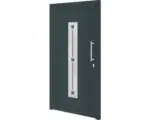 Hornbach Haustür Aluminium Nevada anthrazit 1100 x 2100 mm rechts