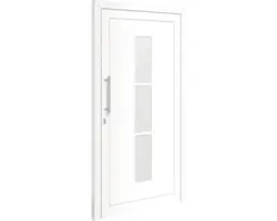 Haustür Aluminium Oregon weiß 1100 x 2100 mm links