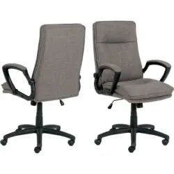 Chefsessel in Webstoff Braun