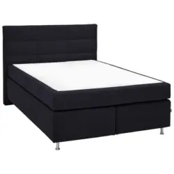 Boxspringbett 140/200 cm in Graphitfarben