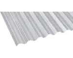 Hornbach Gutta Acryl Wellplatte Trapez 76/18 gekräuselt klar schlagzäh 3500 x 1045 x 1,5 mm
