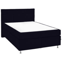 Boxspringbett 140/200 cm in Schwarz