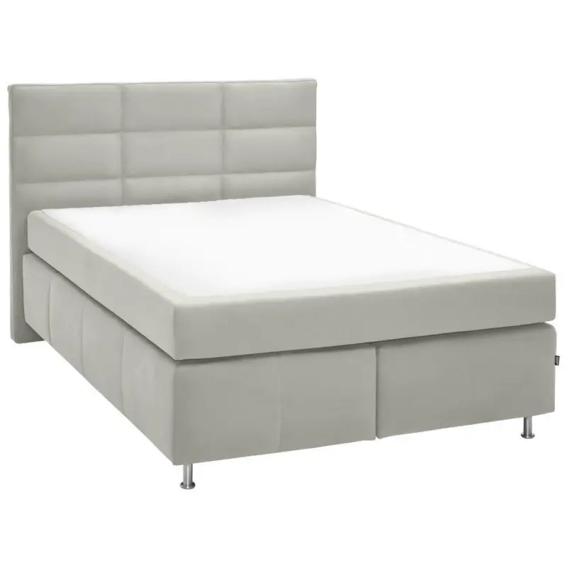 Boxspringbett 140/200 cm in Weiß