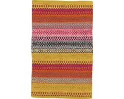 Fleckerl-Teppich Senegal multicolor 50x80 cm