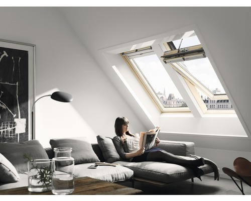 VELUX Schwingfenster INTEGRA GGL PK10 306621 ENERGIE PLUS 94x160 cm inkl. Funkwandschalter