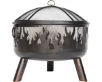 Hornbach Buschbeck Feuerschale Wildfire Ø 61 x H 61 cm Eisen bronze
