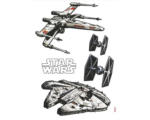 Hornbach Wandtattoo Disney Edition 4 Disney Star Wars Spaceships 100 x 70 cm