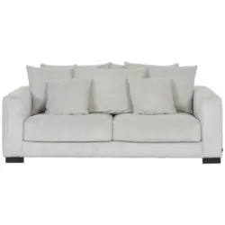 2,5-Sitzer in Kord Hellgrau