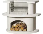 Hornbach Buschbeck Grillbar Venedig 65 x 110 x 93 cm weiß