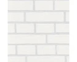 Vliestapete 2454-10 Maueroptik weiß