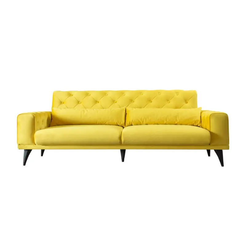 Schlafsofa in Gelb